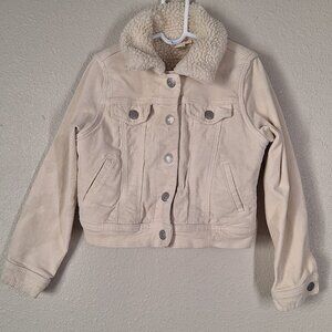 Kids Jackets Cat & Jack Color Beige Size S (6 /6X)